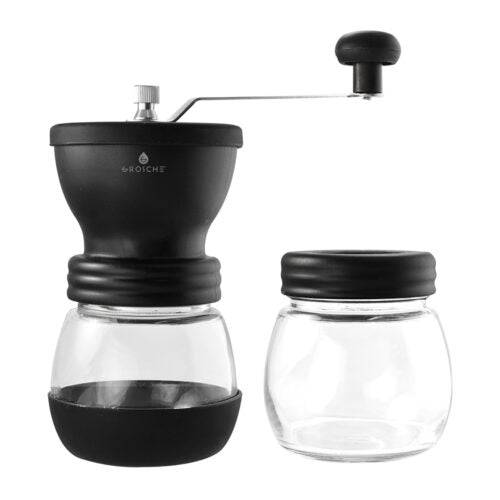 Grosche Ceramic Burr Coffee Grinder Bremen Black, 100g capacity - Bear Country Kitchen