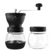Grosche Ceramic Burr Coffee Grinder Bremen Black, 100g capacity - Bear Country Kitchen
