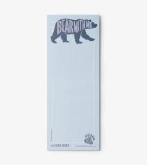 Little Blue House Magnetic List Bears - Bear Country Kitchen