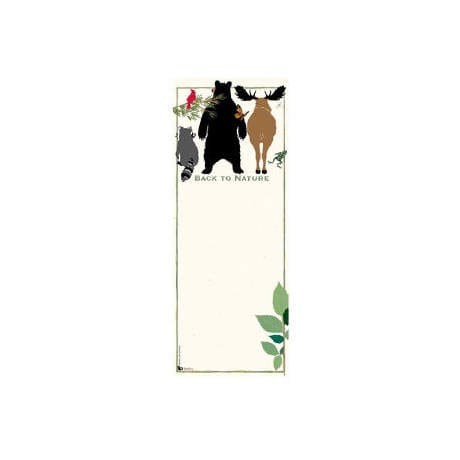 Little Blue House Magnetic List Wildlife Friends - Bear Country Kitchen