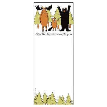 Little Blue House Magnetic List Wildlife Friends - Bear Country Kitchen