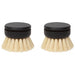 Danica Now Designs Heirloom  Sisal Dish Brush Head Set Of 2 - Bear Country Kitchen