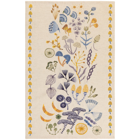 Danica Studio Embroidered Dishtowel Wildgrove - Bear Country Kitchen