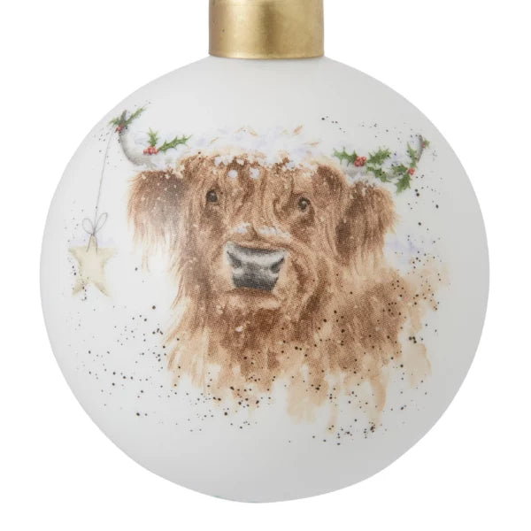 Wrendale Bauble - Highland Star - Bear Country Kitchen