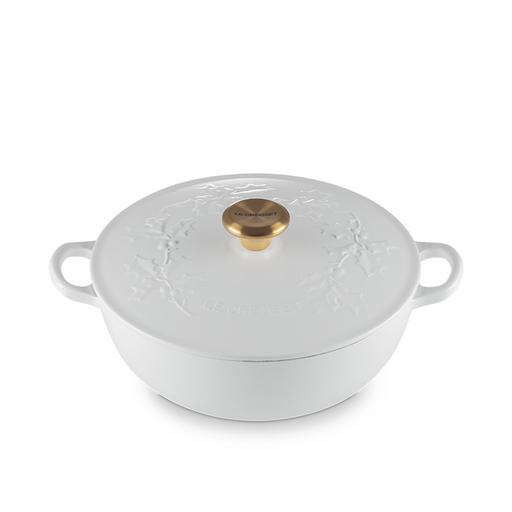 Le Creuset 4.1L Holly Chef's Dutch Oven Cotton - Bear Country Kitchen