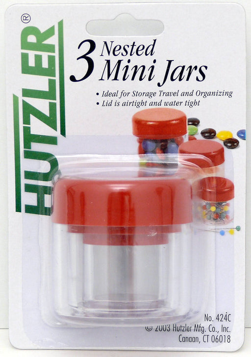 Hutzler Mini Nesting Jars Set Of 3 - Bear Country Kitchen