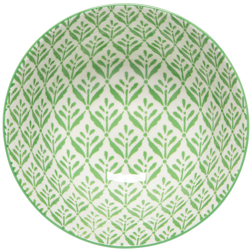 Danica Now Designs 6" Stamped Bowl Green Leaf - Bear Country Kitchen
