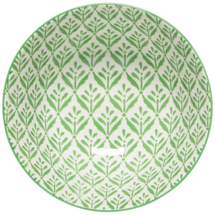 Danica Now Designs 6" Stamped Bowl Green Leaf - Bear Country Kitchen