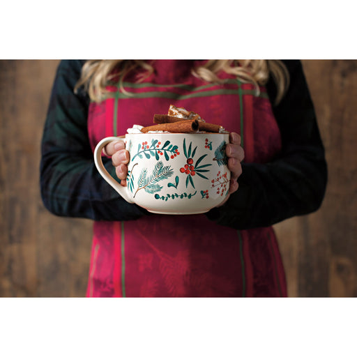 Danica Now Designs Latte Mug Winterberry - Bear Country Kitchen