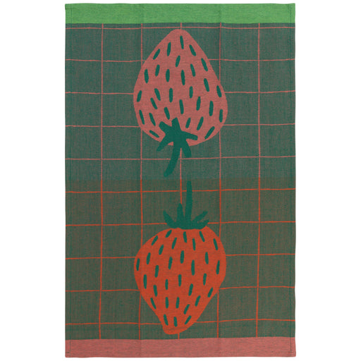 Danica Jubilee Jacquard Dishtowel Berry Sweet - Bear Country Kitchen