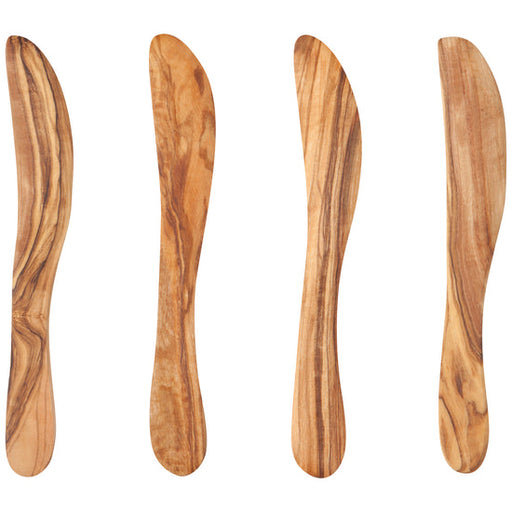 Danica Heirloom Olive Wood Spreaders Set Of 4 - Bear Country Kitchen