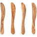 Danica Heirloom Olive Wood Spreaders Set Of 4 - Bear Country Kitchen