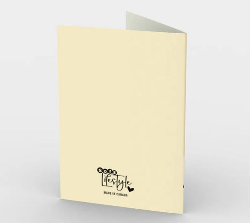 Sofs Design Greeting Card Bunny Skier - Bear Country Kitchen