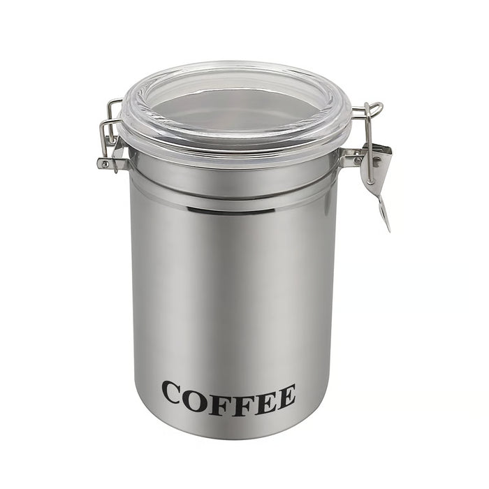 Foxrun Stainless Steel Cofffee Canister - Bear Country Kitchen
