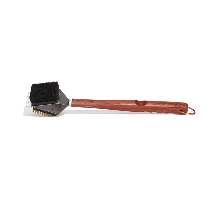 Outset Rosewood 3-In-1 Grill Brush