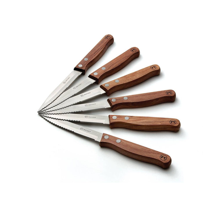 Outset Rosewood Steak Knife Set Of 6 - Bear Country Kitchen