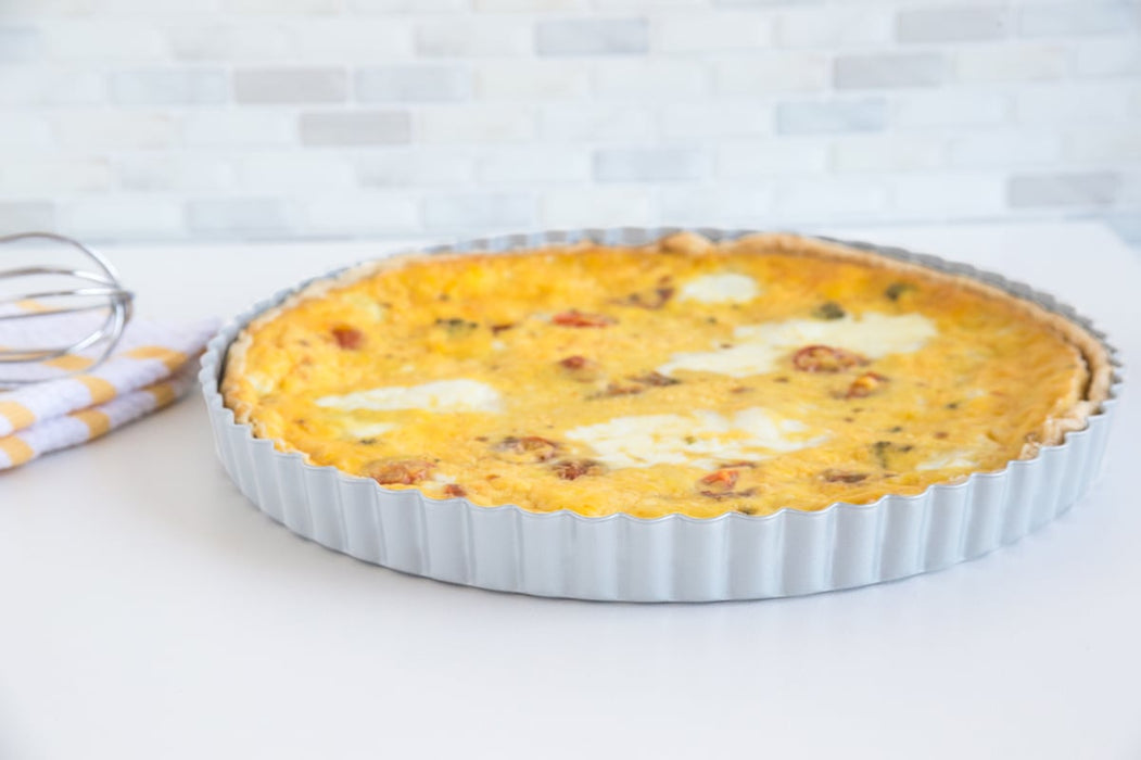 Fox Run Stainless Steel Loose Botom Tart/Quiche Pan 9" - Bear Country Kitchen