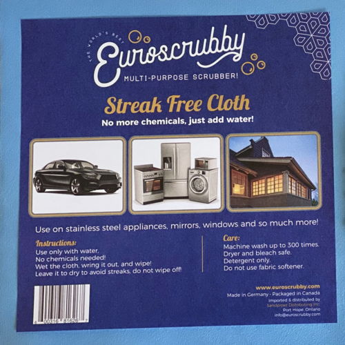 Euroscrubby Streak Free Cloth - Bear Country Kitchen