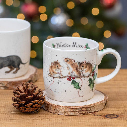 Wrendale Mug - Winter Mice - Bear Country Kitchen
