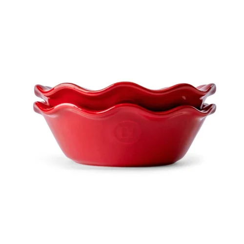 Emile Henry Individual Pie Dishes Set Of 2 Grand-Cru