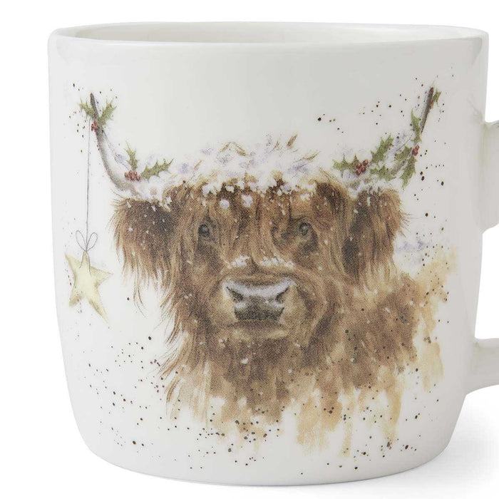 Wrendale Mug - Highland Star (Cow) - Bear Country Kitchen