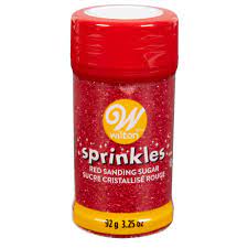 Wilton Sanding Sugar Red - Bear Country Kitchen