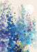 Bug Art Card Delphiniums - Bear Country Kitchen