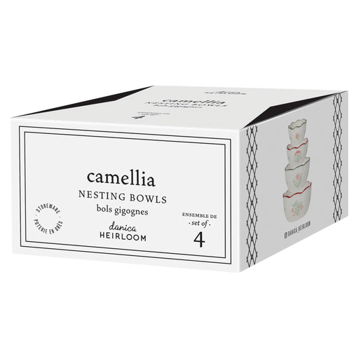 Danica Heirloom Set Of 4 Nesting Bowls Camellia - Bear Country Kitchen