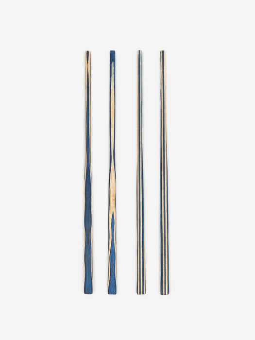 Island Bamboo Pakkawood Chopsticks Blue Set Of 2 - Bear Country Kitchen