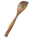 Island Bamboo 12" Pakkawood Corner Spoon - Rainbow - Bear Country Kitchen