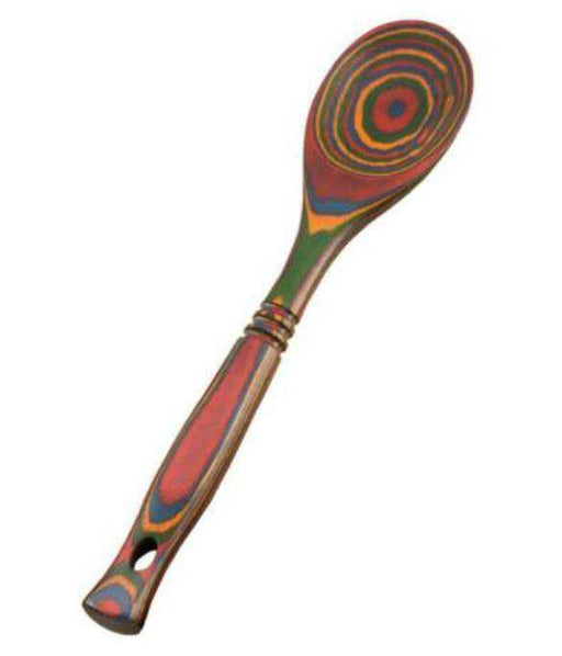 Island Bamboo Pakkawood Spoon Rainbow 30CM - Bear Country Kitchen