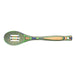 Island Bamboo Pakkawood Slotted Spoon Peacock 30CM - Bear Country Kitchen