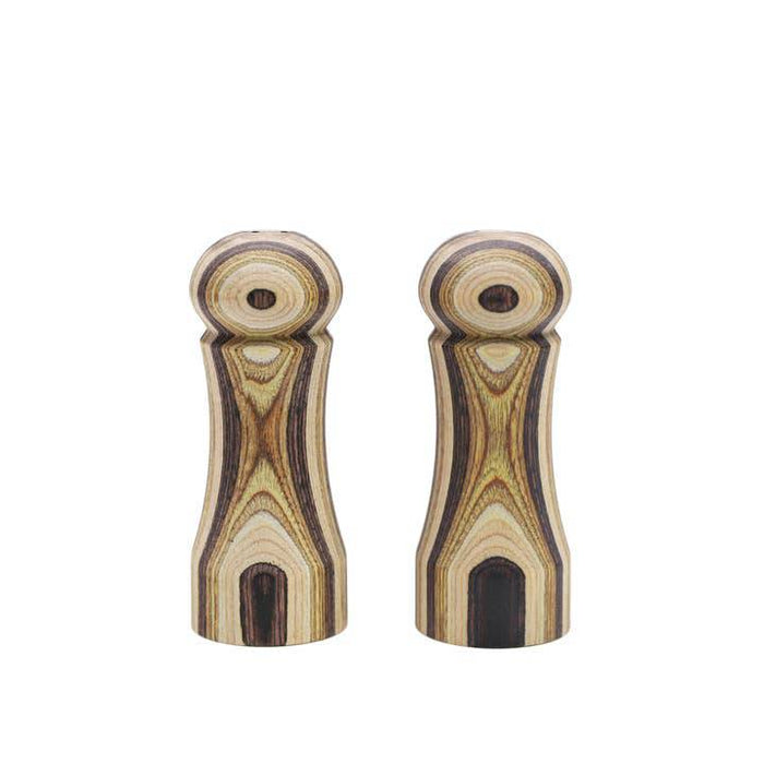 Island Bamboo Salt and Pepper Shakers Natural - Bear Country Kitchen