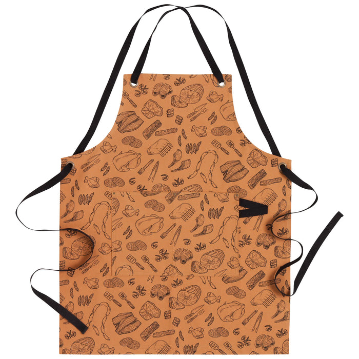 Danica Utility Apron On The Grill - Bear Country Kitchen
