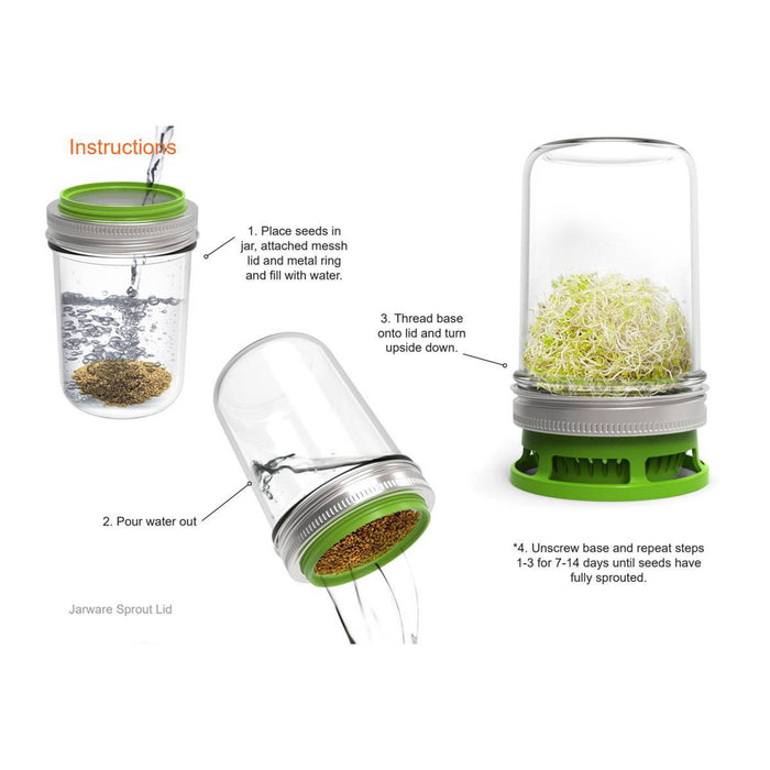 Jarware Seed Sprouter - Bear Country Kitchen