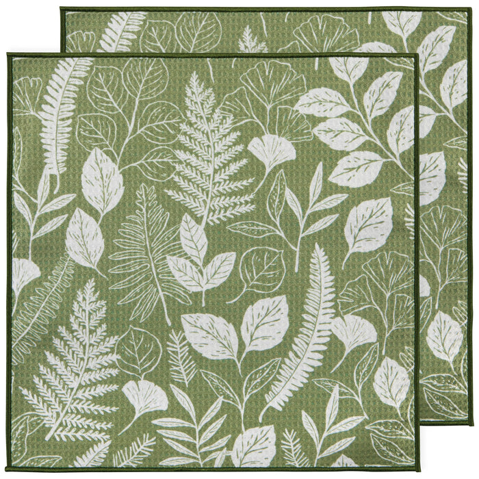 Danica Now Designs Renew Dishcloth Set of 2 Fern & Frond - Bear Country Kitchen