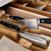 JosephJoseph Bamboo Drawer Store Knife Organizer - Bear Country Kitchen