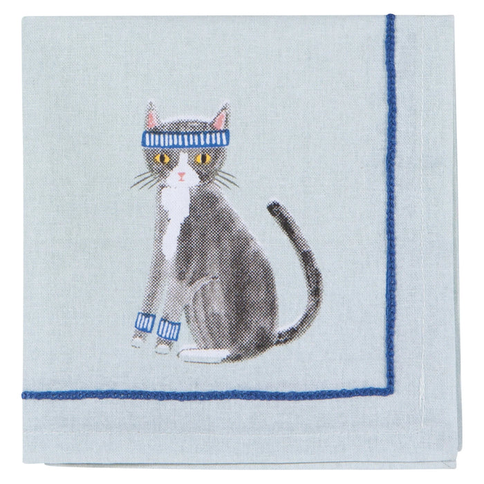 Danica Jubilee Cocktail Napkin Set Of 4 Feline Fine - Bear Country Kitchen
