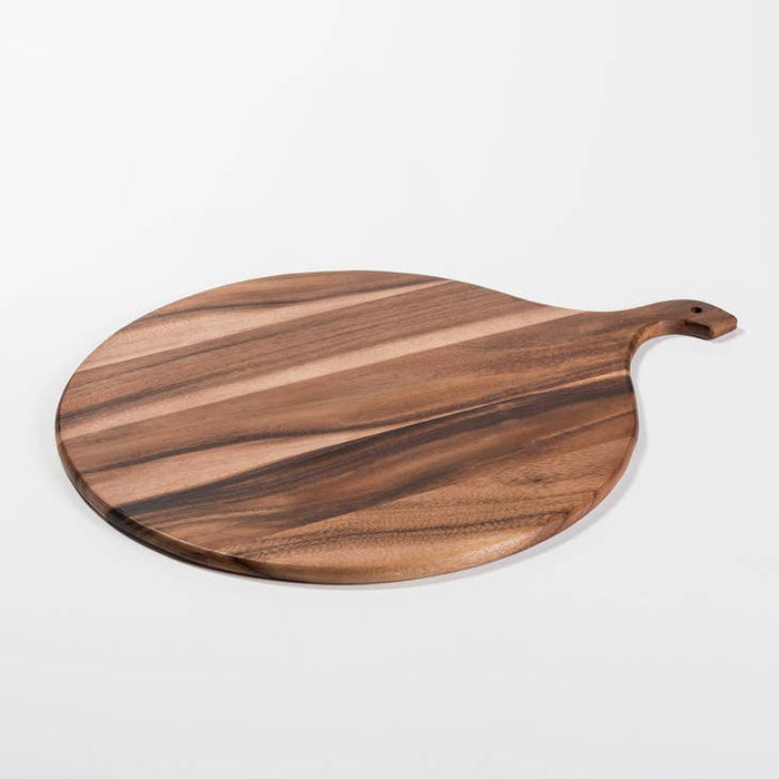 Kalmar Home Extra Large Round Acacia Charcuterie Board - Bear Country Kitchen