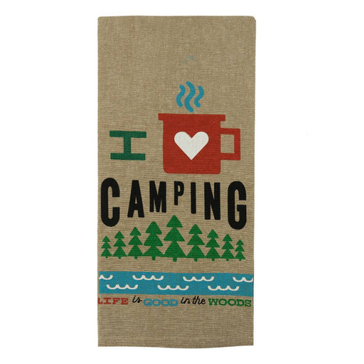 Kay Dee Designs Tea Towel I Love Camping - Bear Country Kitchen
