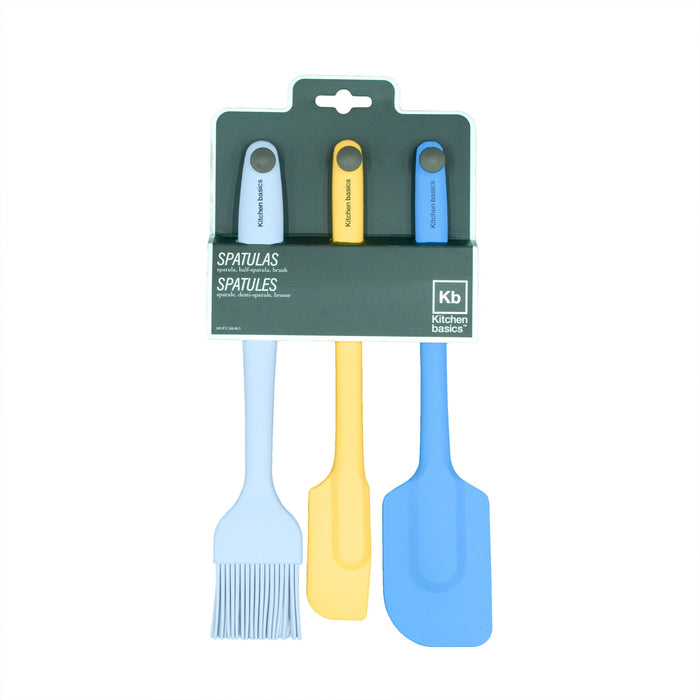 Kitchenbasics Silicone Spatula Set Of 3 - Bear Country Kitchen