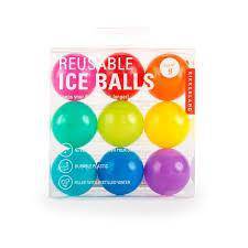 Kikkerland Reusable Ice Balls - Rainbow - Bear Country Kitchen