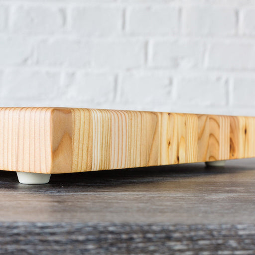 Larch Wood Small Cutting Board 17.75" x 11"x 1.5" - Bear Country Kitchen