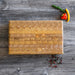 Larch Wood One Handed Small Cutting Board 12.5 x 7.75 x 1.25 inches - Bear Country Kitchen