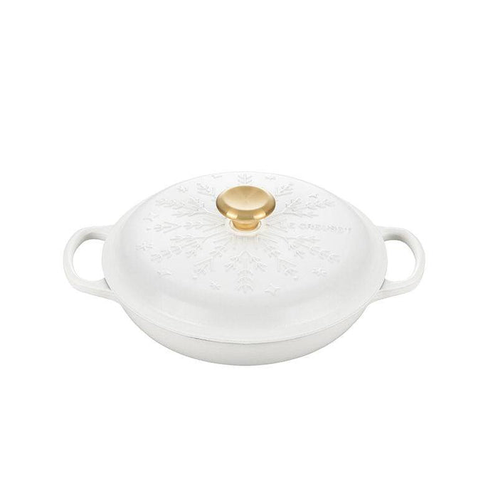 Le Creuset Snowflake Braiser 2.2L - Bear Country Kitchen