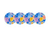 Maxwell Williams Melamine Side Plates Sunburst Set Of 4 - Bear Country Kitchen