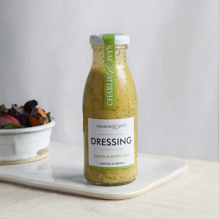 Charlie & Ivy's Lemon & Poppy Seed Dressing