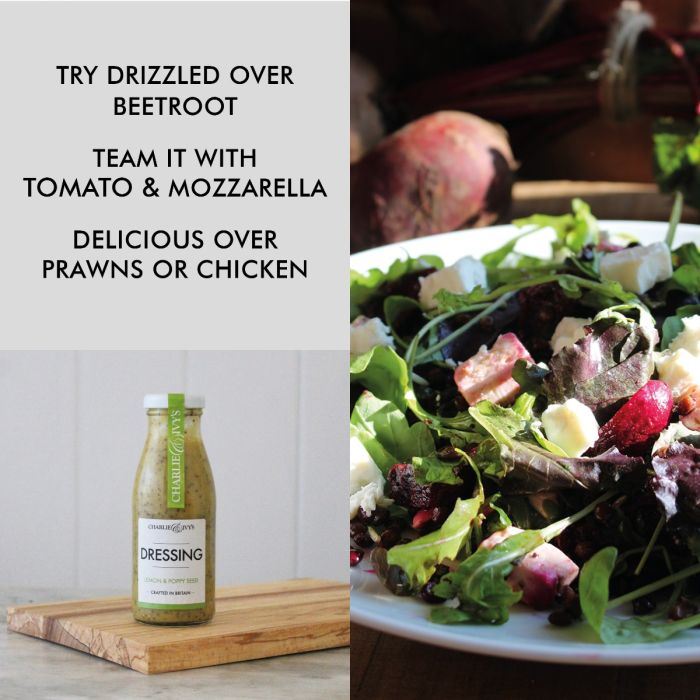 Charlie & Ivy's Lemon & Poppy Seed Dressing