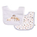 Wrendale Little Wren Bib Set Of 2 Little Paws - Bear Country Kitchen