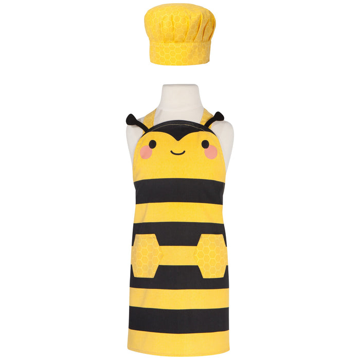 Danica Now Designs Jubilee Daydream Apron  & Chef Hat Bumblebee - Bear Country Kitchen